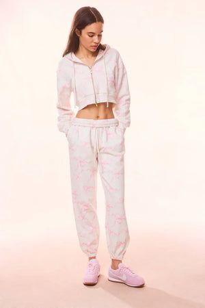 Lillia Cotton Bow Sweatpant