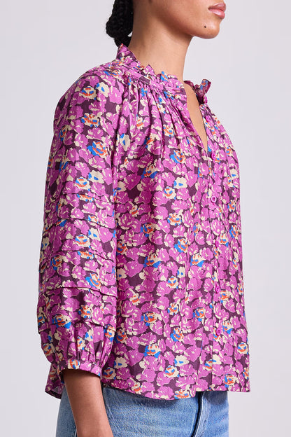 Trini Top in Florette Peony