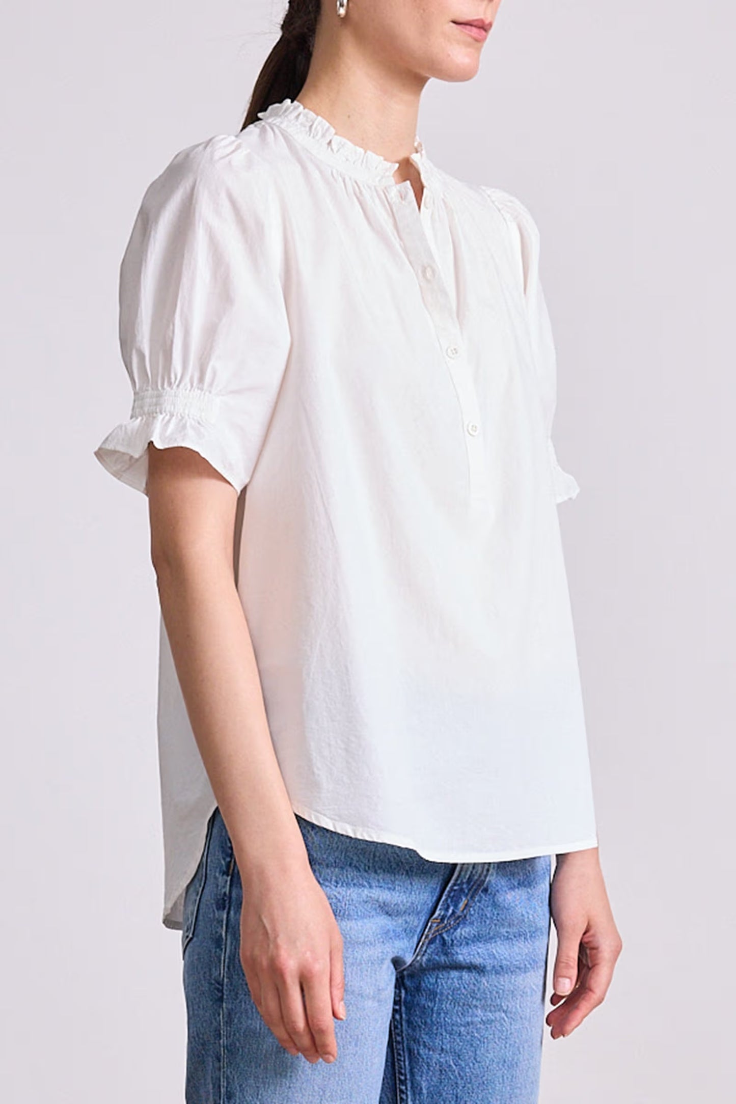 Los Altos Top in Cream