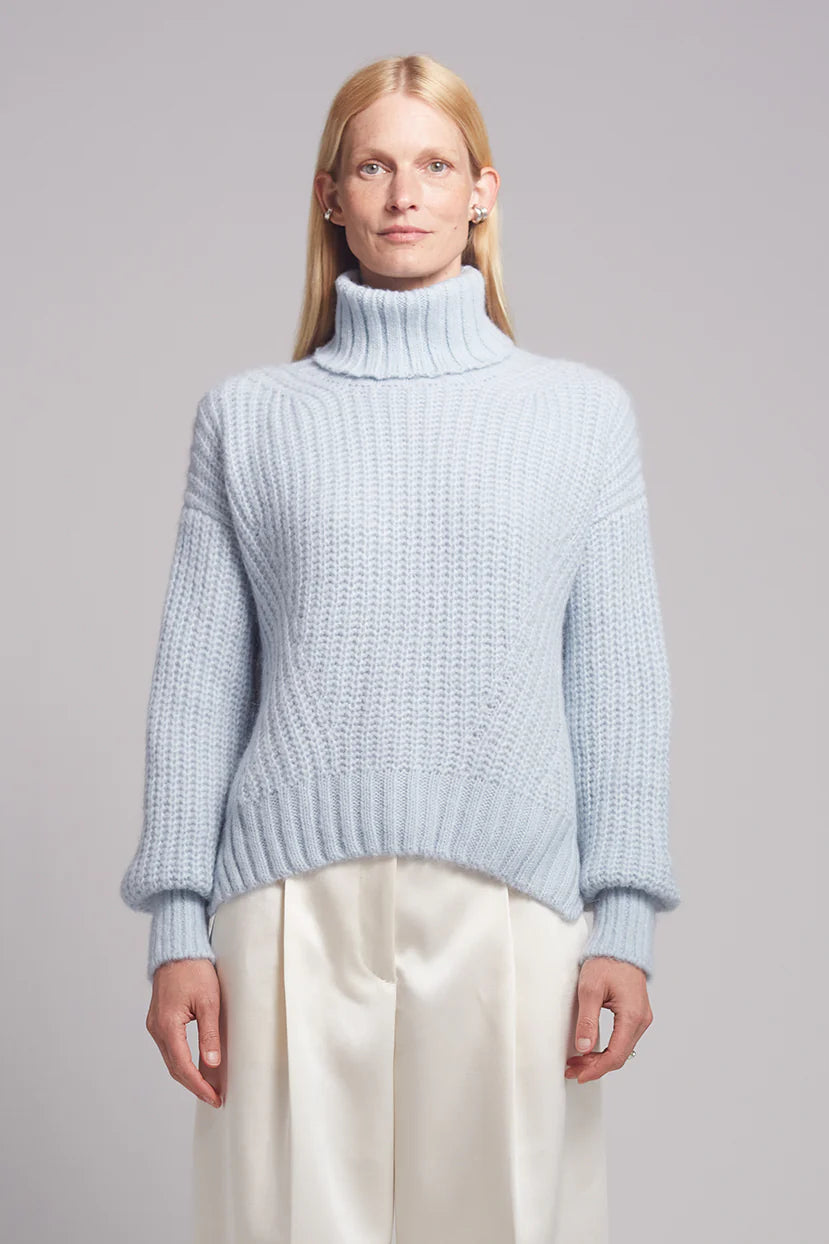 Ali Sweater in Powder Blue