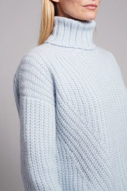 Ali Sweater in Powder Blue