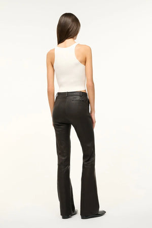 Hanover Leather Pant in Black