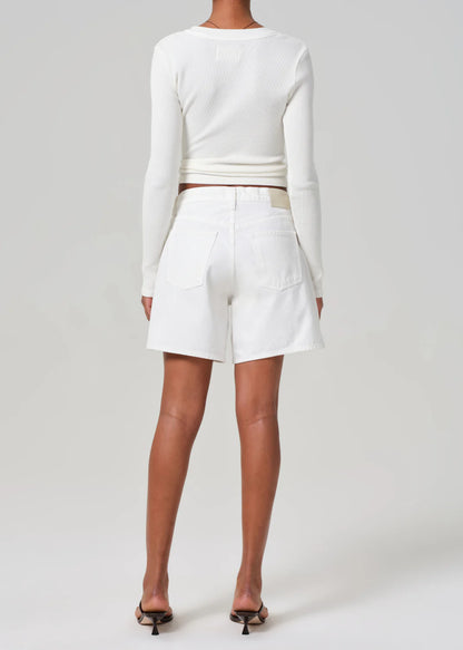 Brynn Drawstring Short in Fresco