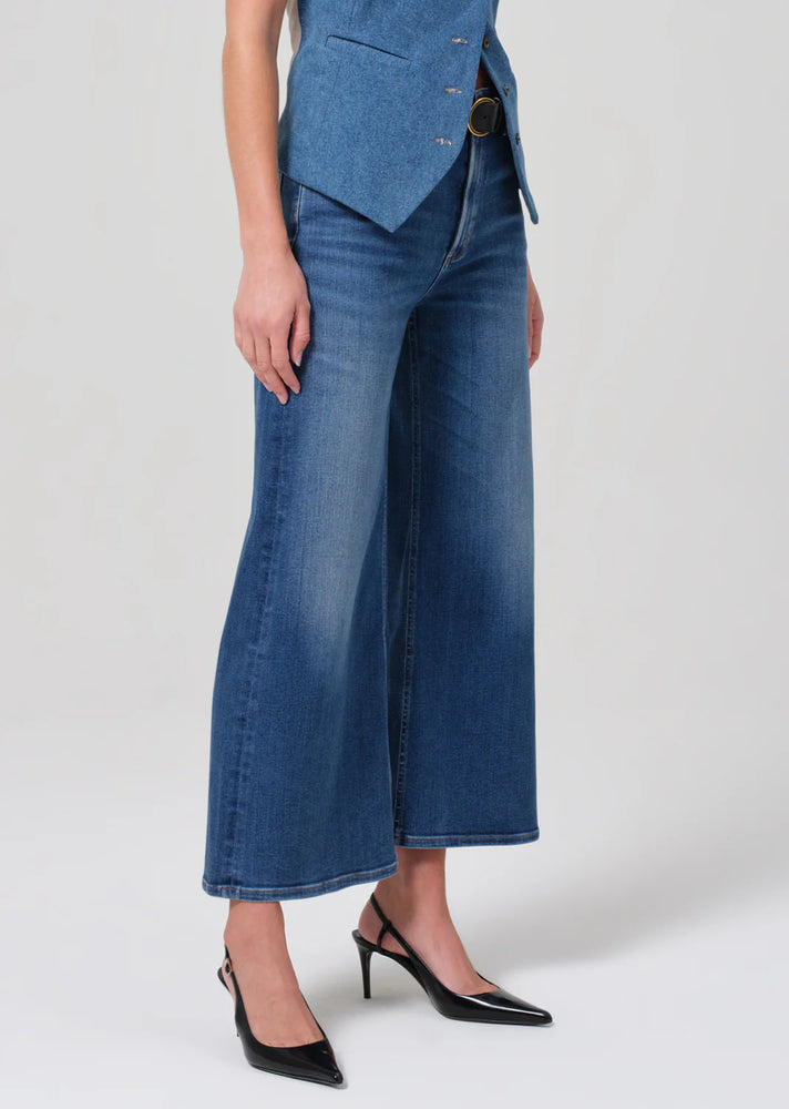 Lyra Wide Leg Crop in Ambry