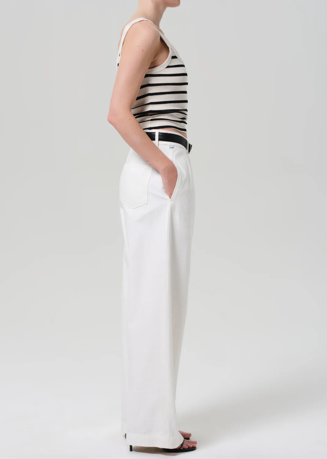 Petra Pleated Trouser in Pashmina