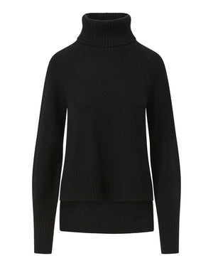Lerato Cashmere Sweater in Black