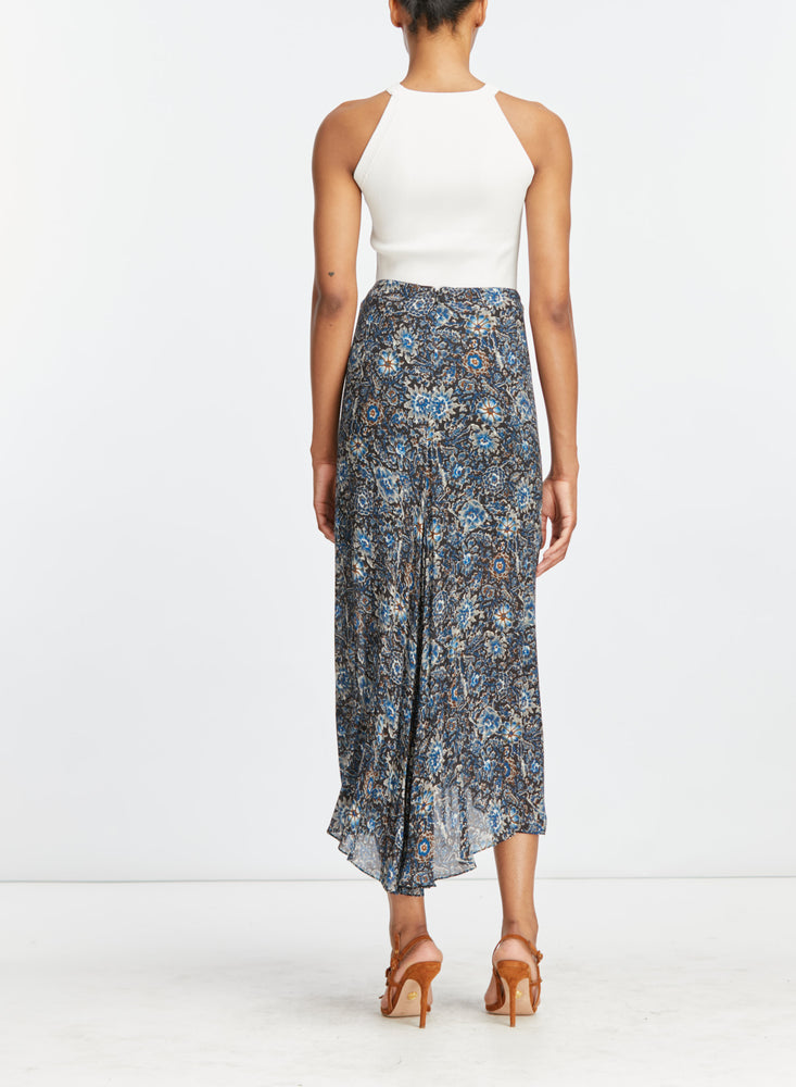 
            
                Load image into Gallery viewer, Limani Maxi Skirt in Black Floral
            
        