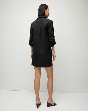 Saude Cargo Dress in Black