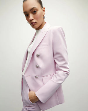 Miller Dickey Jacket in Barely Orchid