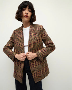 Sevyn Plaid Dickey Jacket