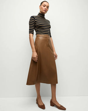 Louise A-Line Skirt in Whiskey