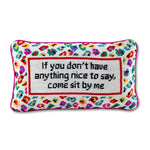 Come Sit by Me Pillow