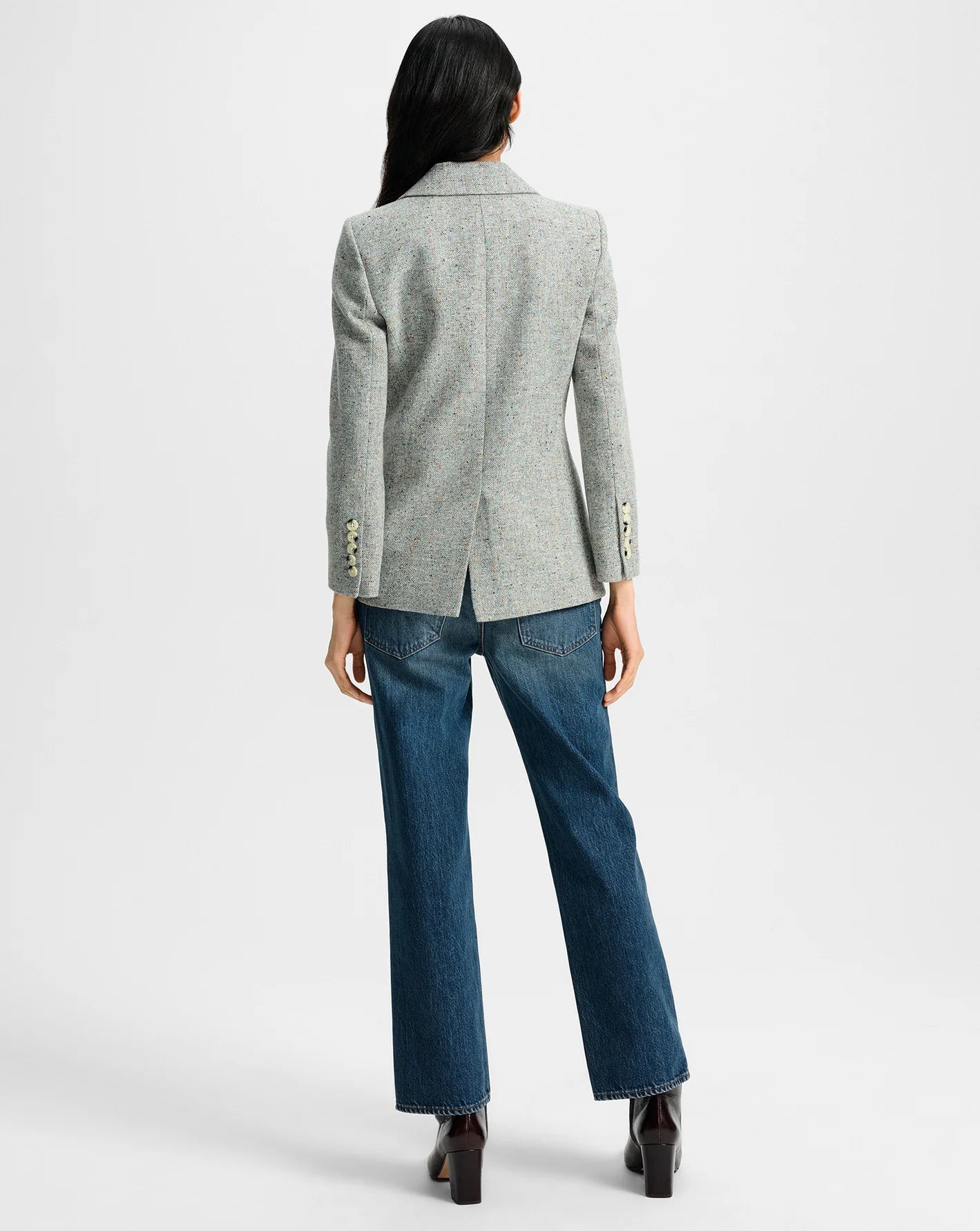 Healy Dickey Jacket Antique Blue Melange