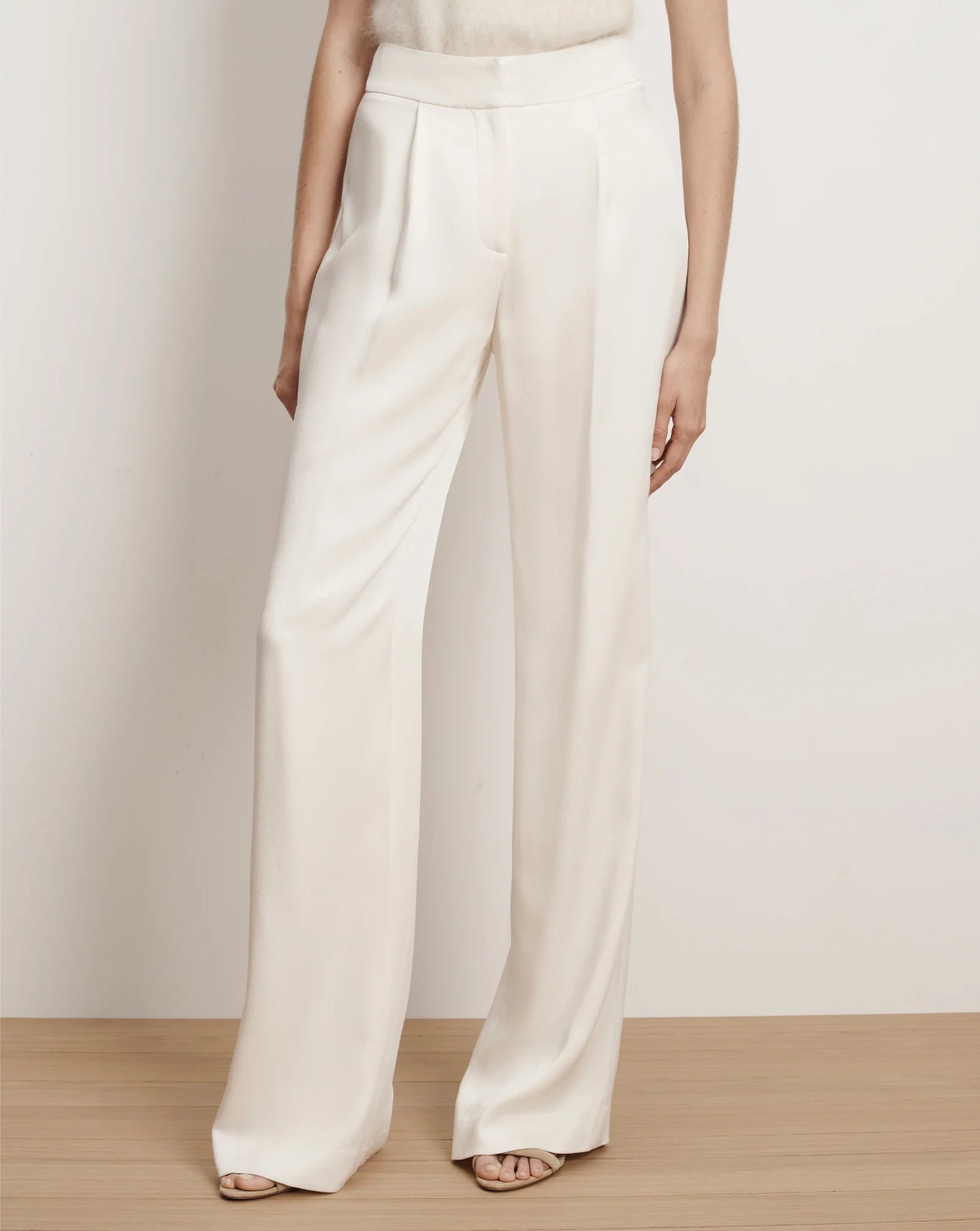 Robinne Wide-Leg Pant in Dove