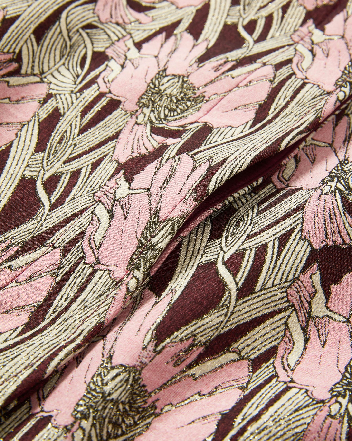 Jessup Floral Vest in Raisin Multi