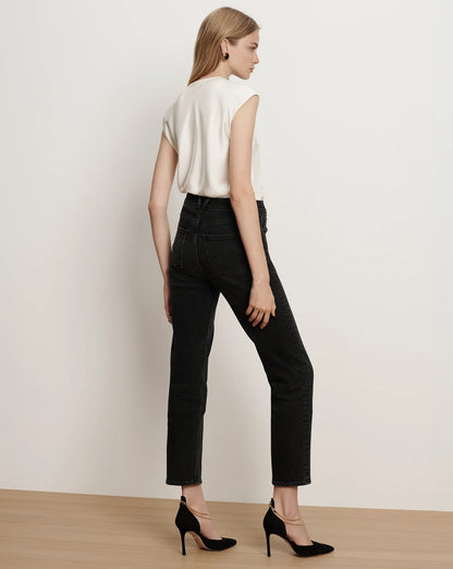 Sparrow Silk Blouse in Dove