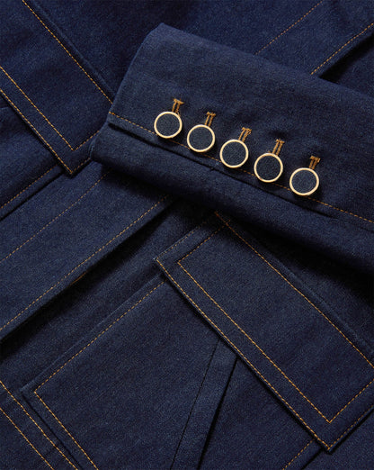 Barrington Denim Jacket in Midnight Wash