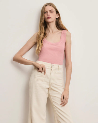 Belvedere Knit Tank Top in Petal