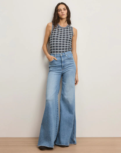Jesse Ultra-Flare Jean in Big Splash
