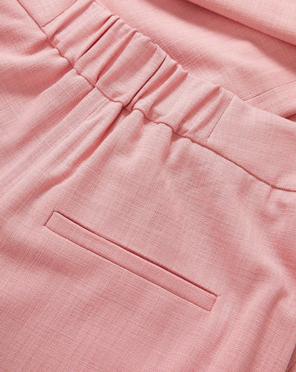 Marbeau Wide-Leg Pant in Petal