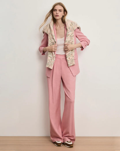 Marbeau Wide-Leg Pant in Petal