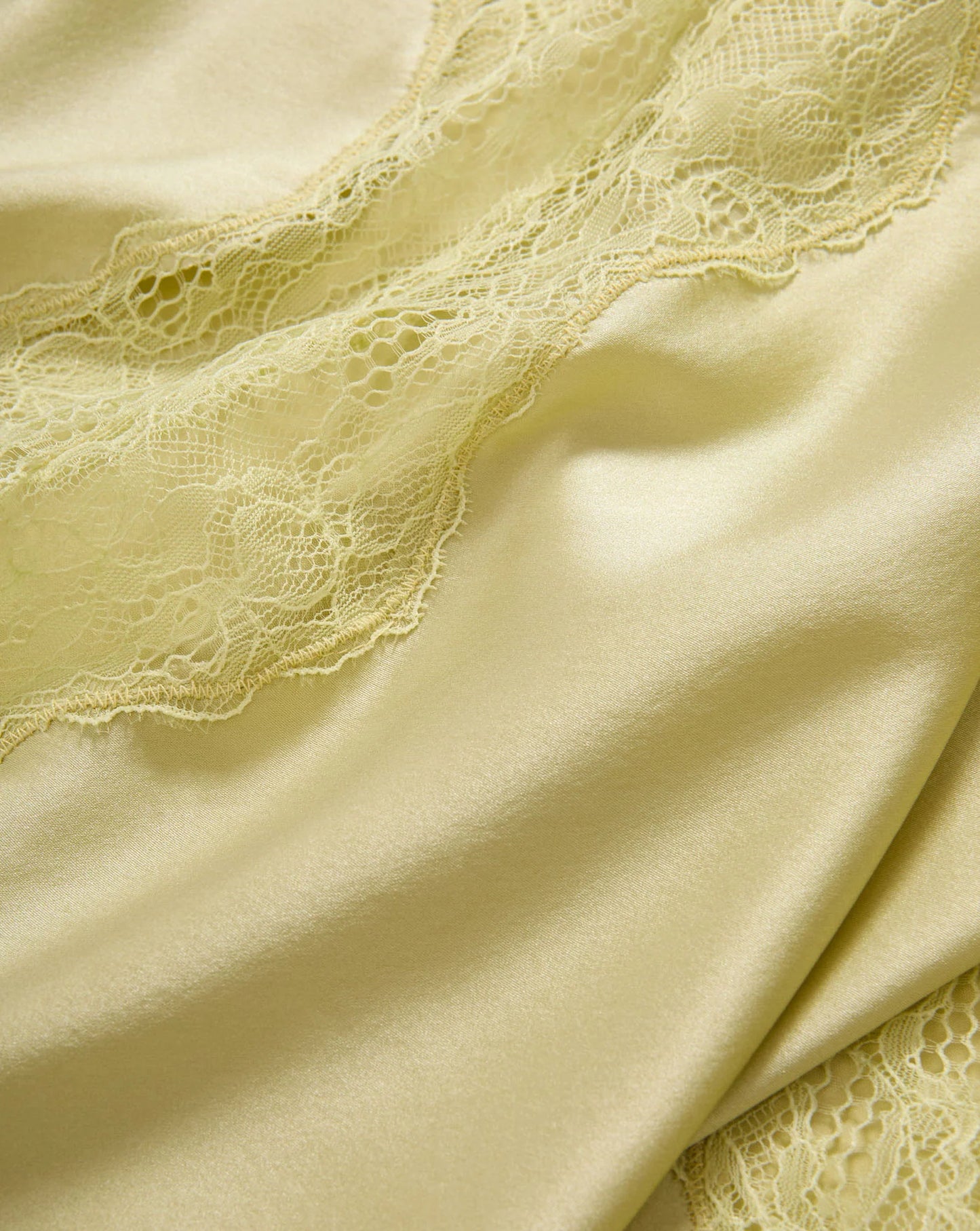 Johanan Stretch-Silk Camisole in Pistachio