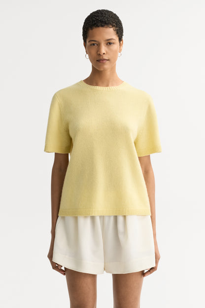 Oversized T-Shirt in Honeydew Yellow