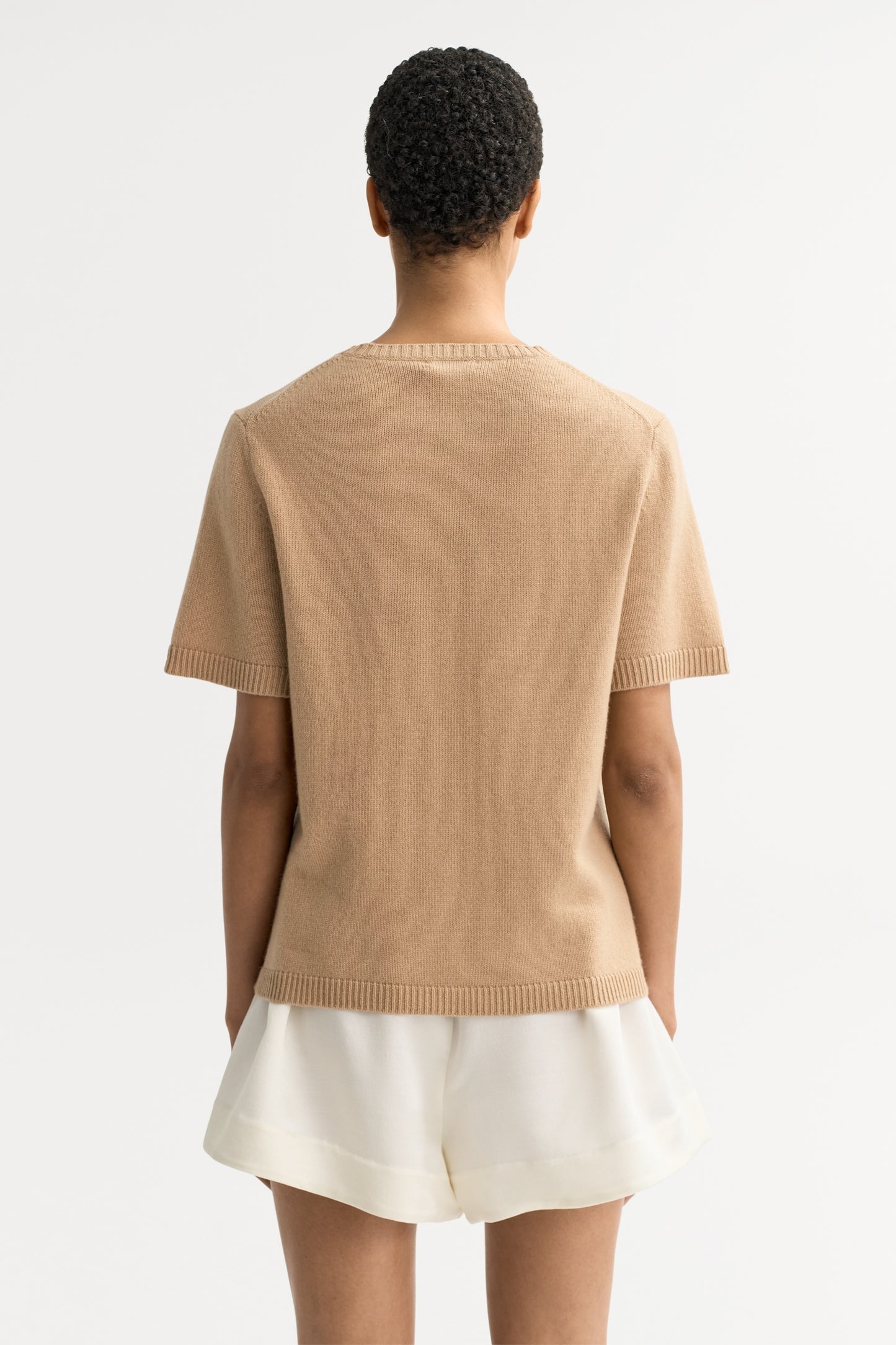Oversized T-Shirt in Camel