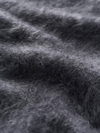 Brushed Short Sleeve in Anthracite