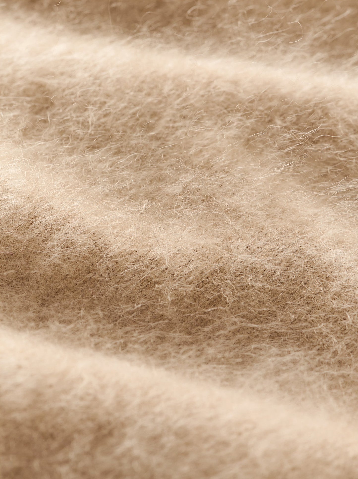 Brushed Short Sleeve in Camel