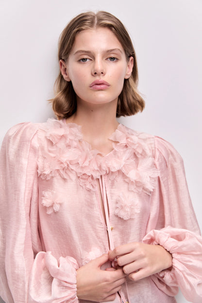 Demi Blouse in Tea Blossom