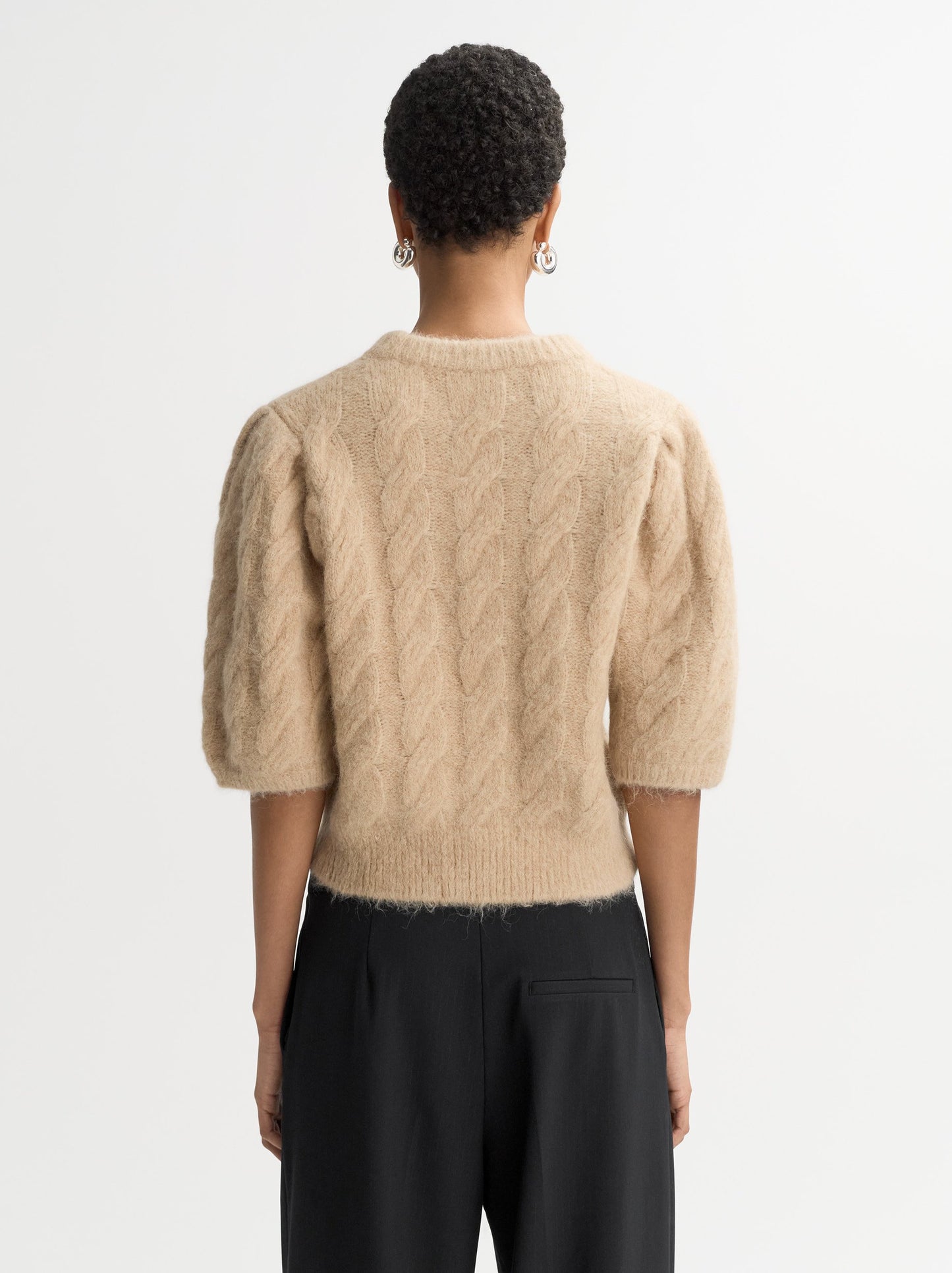 Alpaca Top in Light Camel