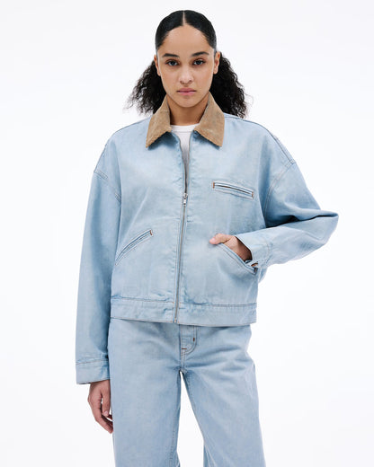 Camden Garage Jacket in Mirror Lake