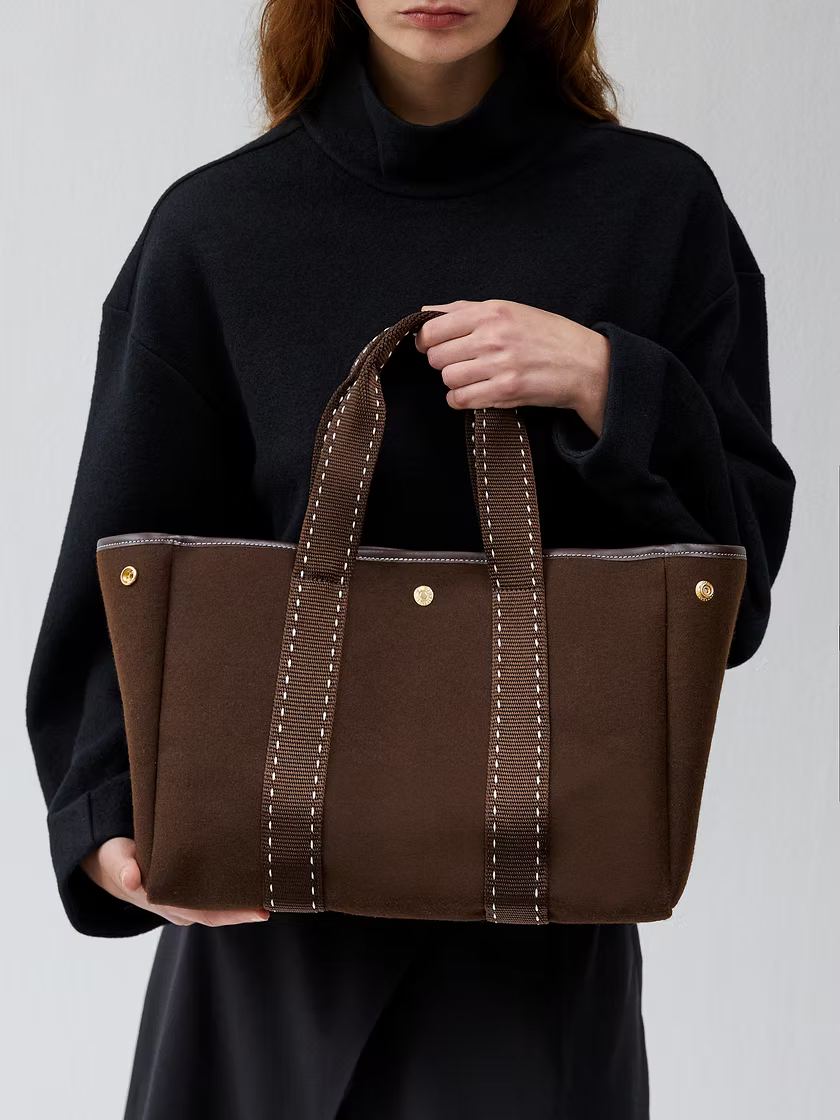 Traversée Chocolate Sellier Flannel (S or M)