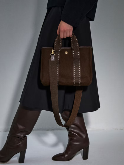 Traversée Chocolate Sellier Flannel (S or M)