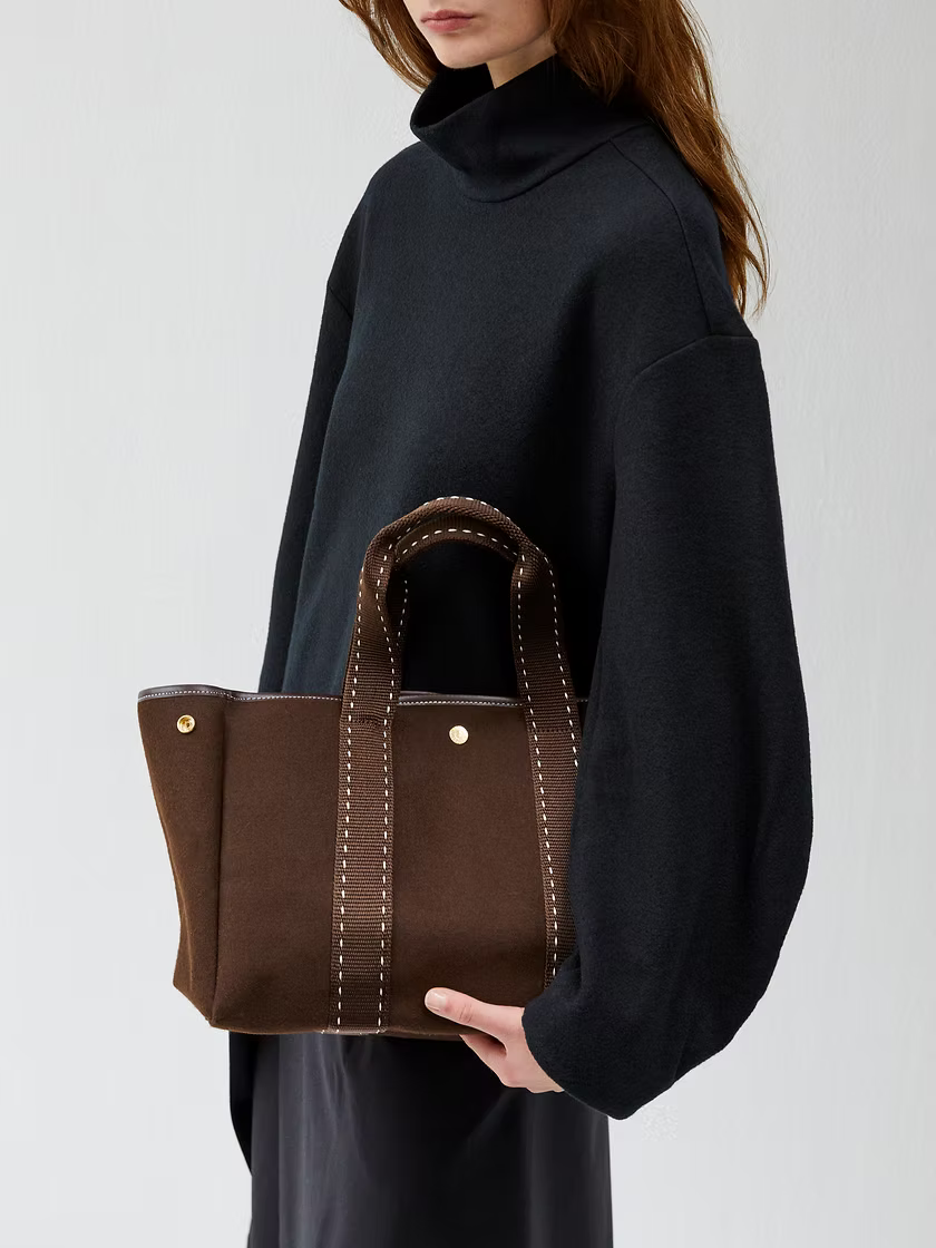 Traversée Chocolate Sellier Flannel (S or M)