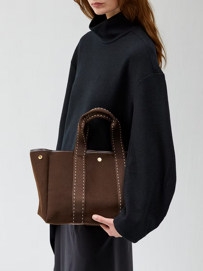 Traversée Chocolate Sellier Flannel (S or M)