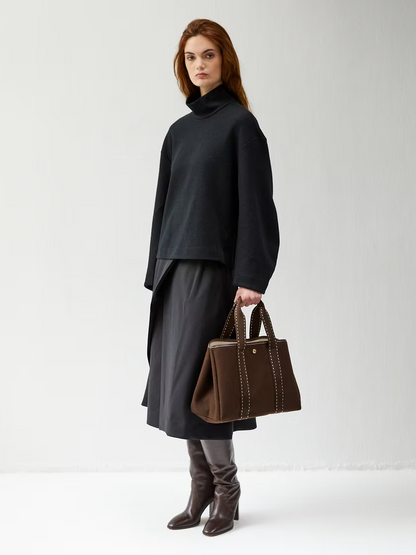 Traversée Chocolate Sellier Flannel (S or M)