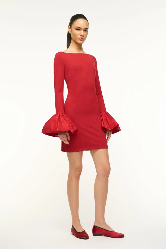 Hawthorne Dress in Rouge