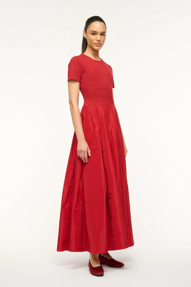 Hopper Dress in Rouge