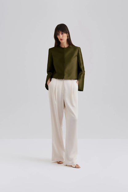 Ruthie Blouse in Olive