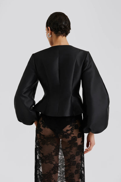 Vendela Blouse in Black