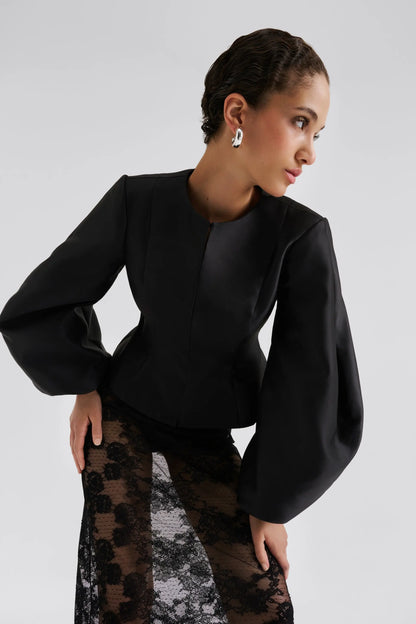 Vendela Blouse in Black