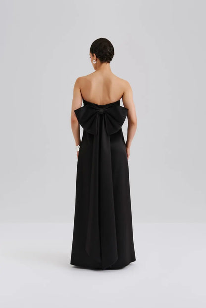 Elmina Maxi Dress in Black