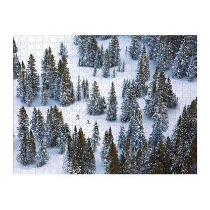 Gray Malin the Snow Double-Sided 500 Piece Puzzle