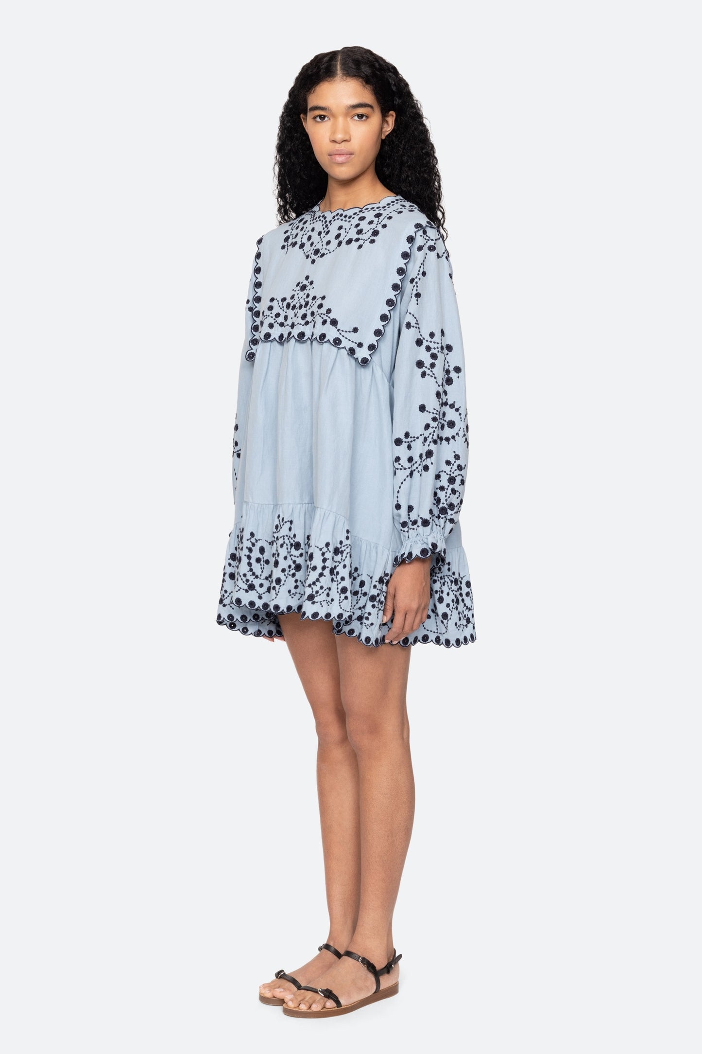 Frances Dress in Blue