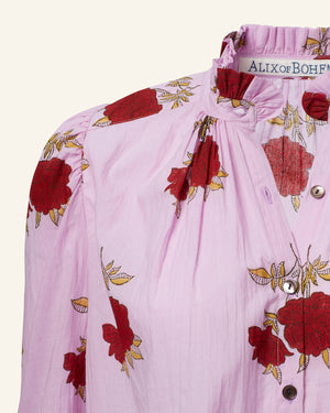 Annabel Ruby Rosette Shirt