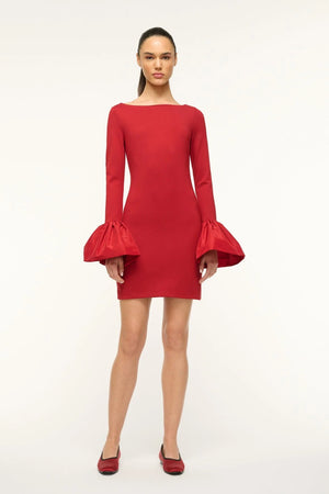 Hawthorne Dress in Rouge