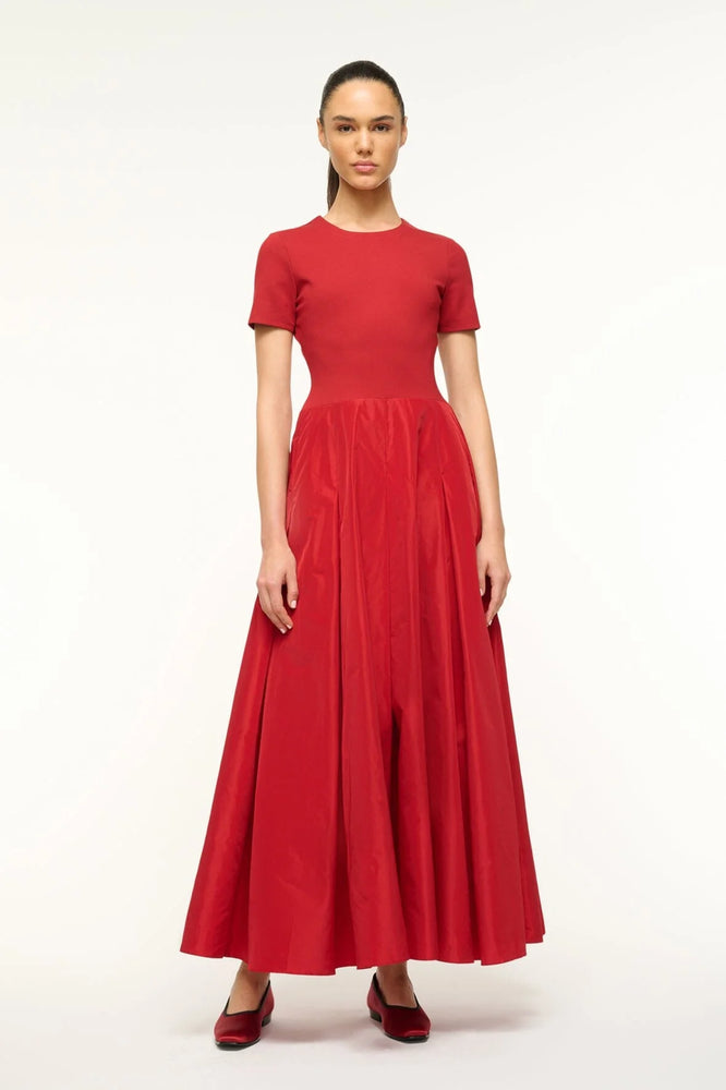 Hopper Dress in Rouge