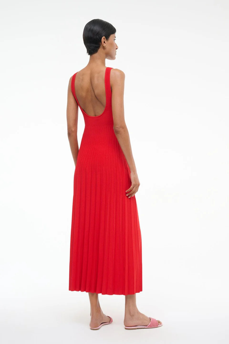 Ellison Dress in Red Rose